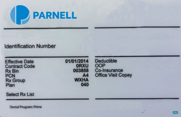 Download Papua New Guinea health insurance card Photoshop template